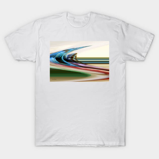 Colored Shells Altered T-Shirt by DANAROPER